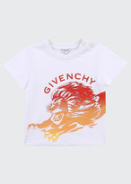 Thumbnail for your product : Givenchy Boy's Lion-Print Logo Short-Sleeve T-Shirt, Size 9M-3