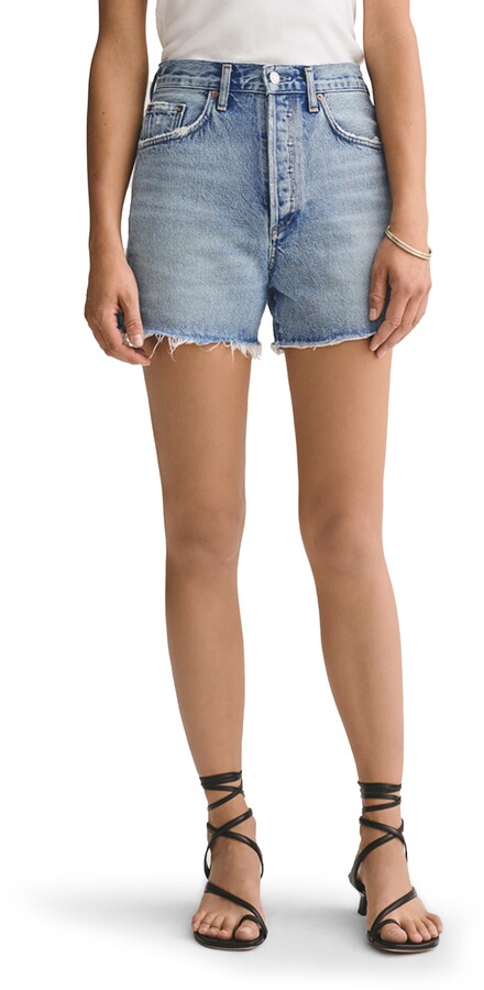 cute high waisted jean shorts