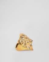 Thumbnail for your product : Regal Rose Anwar chunky lion head ring