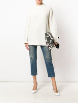 Thumbnail for your product : Levi's stitch detail straight jeans