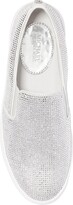 Thumbnail for your product : MICHAEL Michael Kors Keaton Crystal-Embellished Slip-On Sneakers