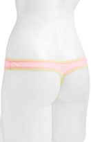 Thumbnail for your product : OnGossamer 'Hip G' Mesh Thong (3 for $45)
