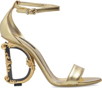 Dolce & Gabbana Baroque Heel Sandals