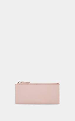 Barneys New York Women's Slim Leather Wallet - Pink