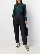 Thumbnail for your product : Katharine Hamnett Denise high-waisted trousers