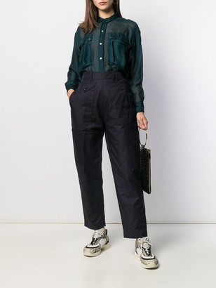 Katharine Hamnett Denise high-waisted trousers
