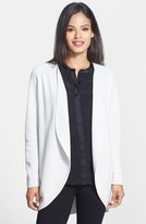 Thumbnail for your product : Eileen Fisher Silk & Organic Cotton Oval Cardigan
