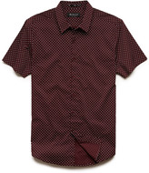 Thumbnail for your product : 21men 21 MEN Dotted Slim Fit Shirt