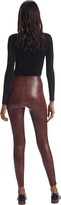 Thumbnail for your product : Commando Faux Leather Leggings SLG50 (Brown Croc) Women's Casual Pants