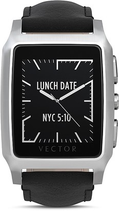 Vector Meridian Leather Smart Watch, 37mm