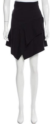 Alaia Knee-Length Wool Skirt