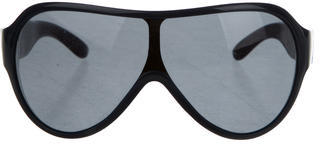 Dolce & Gabbana Tinted Shield Sunglasses