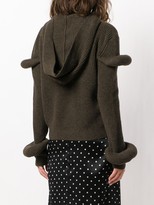 Thumbnail for your product : J.W.Anderson Ribbed Hooded Jumper