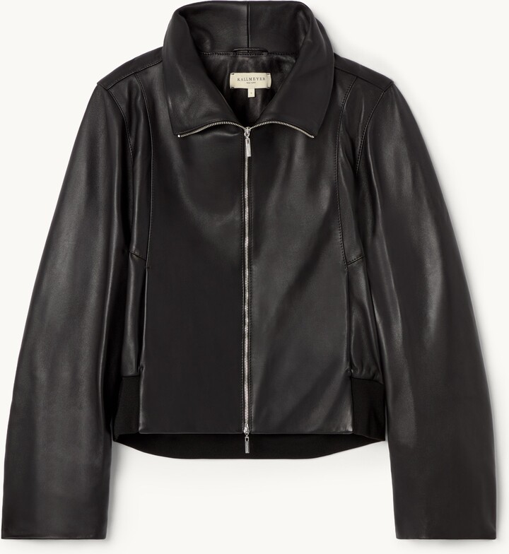 Kallmeyer Liam Leather Bomber Black S