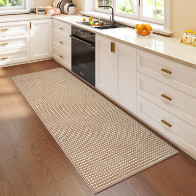 Latitude Run Washable Soft Kitchen Runner Mat Non Slip