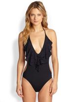 Thumbnail for your product : L-Space Sun Setter One-Piece Ruffled Swimsuit