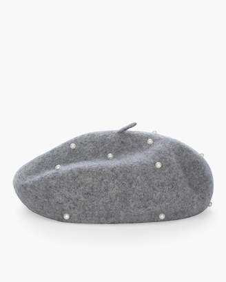 Chico's Chicos Faux-Pearl Beret