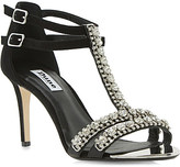 Thumbnail for your product : Dune Heaven T-bar embellished heeled sandals