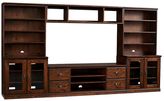 Thumbnail for your product : Pottery Barn Large TV Stand Suite with Towers & Bridge
