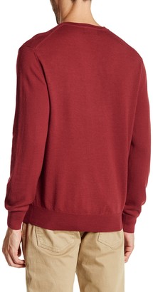 Pendleton Long Sleeve V-Neck Merino Wool Sweater