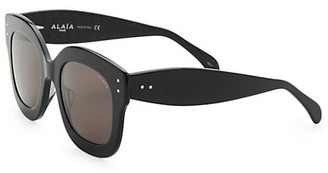 Alaia 50MM Round Sunglasses