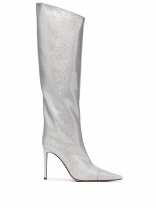 python knee boots