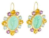 Thumbnail for your product : Tagliamonte 18K Multistone-Accented Venetian Intaglio Earrings