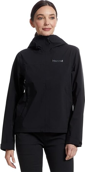 Marmot PreCip Eco Pro Jacket Women's Coat Black : XL, Polyester