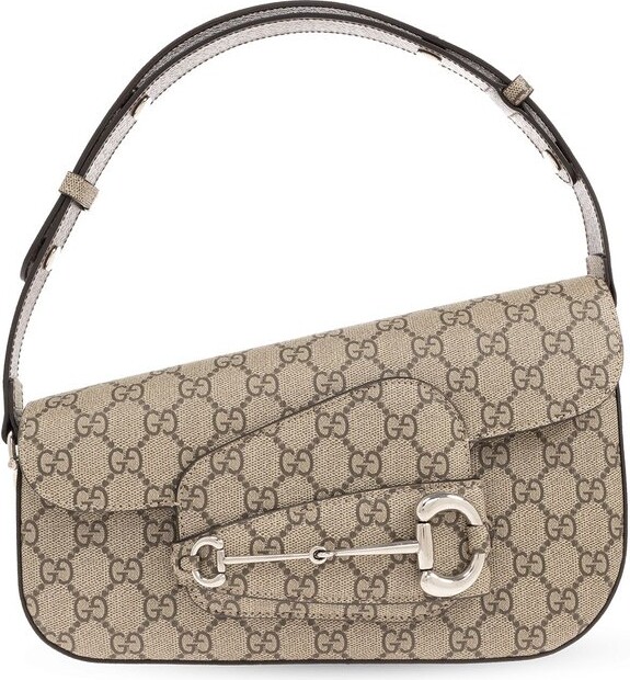 Gucci Horsebit 1955 Monogrammed Small Shoulder Bag ShopStyle