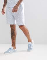 Thumbnail for your product : adidas Shorts With All Over Print In Blue CV8605