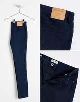 Thumbnail for your product : Jack and Jones skinny jeans in navy coloured denim