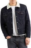 Thumbnail for your product : Levi's Faux Shearling Denim Trucker Jacket