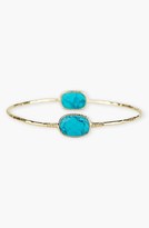 Thumbnail for your product : Argentovivo Two-Stone Oval Turquoise Bangle
