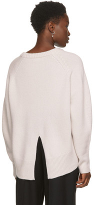 Arch4 Off-White Cashmere Bredin Crewneck Sweater