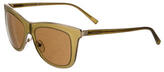 Thumbnail for your product : Valentino Logo-Embellished Oversize Sunglasses