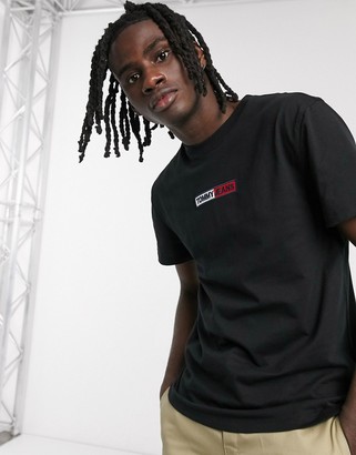 tommy jeans t shirt black
