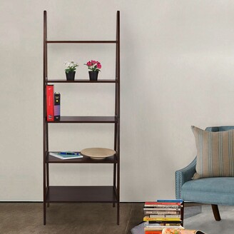 Casual Home 5-Shelf Ladder Bookcase