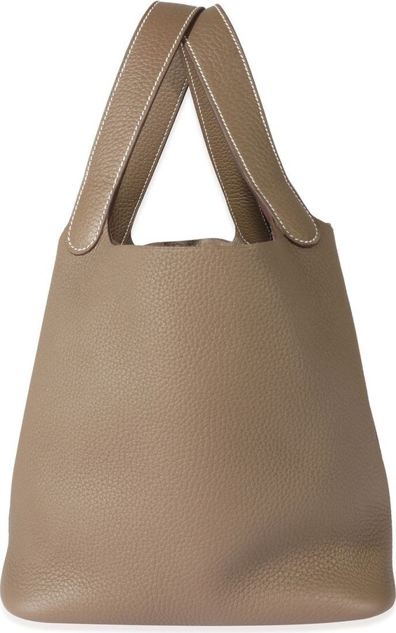 Pre-owned Leather Handbag In Brown