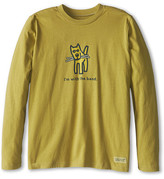 Thumbnail for your product : Life is Good Crusher L/S I'm with the Band (Little Kids/Big Kids)