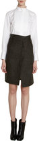 Thumbnail for your product : Jil Sander Asymmetric Front Vented High Waist Skirt