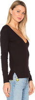 Thumbnail for your product : Lacausa Deep Scoop Long Sleeve Tee