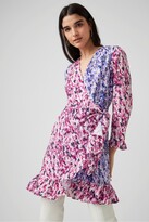 Thumbnail for your product : French Connection Courtney Crepe Wrap Mini Dress