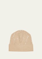 Thumbnail for your product : Brunello Cucinelli Cashmere Beanie w/ Embellishments