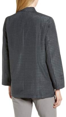 Eileen Fisher Silk Blend Kimono Jacket