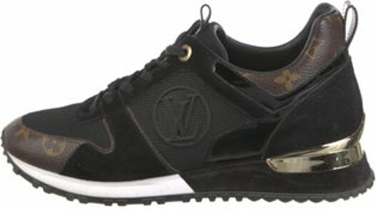 Louis Vuitton Run 55 cloth trainers - ShopStyle Sneakers & Athletic Shoes