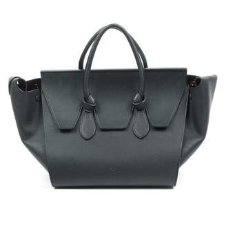 Celine Tie Black Leather Handbags