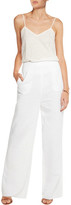 Thumbnail for your product : Iris and Ink Linen And Cotton-Blend Wide-Leg Pants