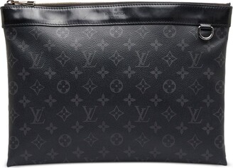 Louis Vuitton 2019 Pre-owned Discovery Pochette Clutch Bag - Black