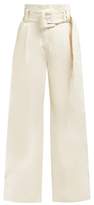 Thumbnail for your product : Proenza Schouler High Rise Wide Leg Jeans - Womens - Ivory