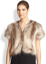 Thumbnail for your product : Saks Fifth Avenue Donna Salyers for Foxy Faux Fur Cropped Jacket